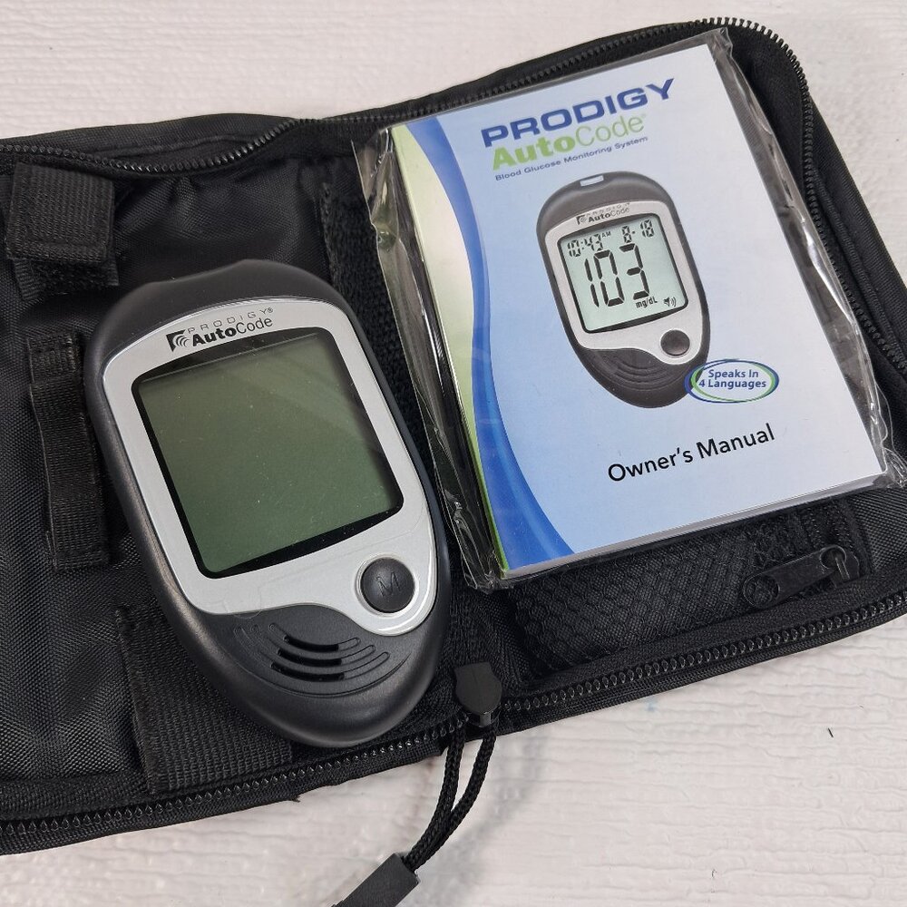 Prodigy AutoCode Talking Meter with Carrying Case & owner's manual auto code